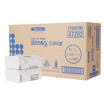 유한킴벌리 47202 크리넥스 드라이셀 150매 16밴드, 16개입