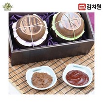 김치원 순창문옥례 명인6호 고추장+된장 옹기400gx2, 명인6호 고추장 된장 옹기400gx2