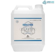 에어로케어 뿌리는 천연 살균소독수, 4L, 3개