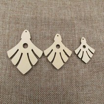 합판가격 나무합판 목재구입DIY 미완성 된 나무 귀걸이 공백 깃털 모양 빈 합판 프로젝트 만들기에 대 한, 04 leaf 04_02 2 inch