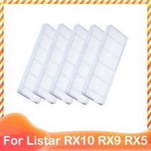 키프로스 청소기 호환 필터 로봇 진공 Listar RX10 RX9 RX5 RX3 롤러 메인 사이드 브러시 Hepa 걸레 교체 예비 부품, 8.5 filters