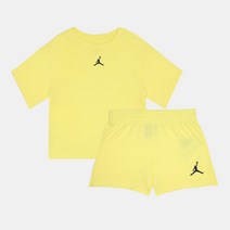 조던 키즈 JDG 조던 에센셜 반팔 상하세트 라이트옐로우 35A805-Y08