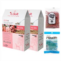 더독 닥터소프트 사료 1+1 1.2kg 3kg 노령견 소프트사료 + 간식 기획세트, (1+1)치킨 성견 1.2kg + 아침애