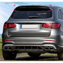 벤츠 AMG 스포일러 GLC 43 63 S 카본 바디킷 윙, 펀치 프리, GLC 같은 스타일 AMG 리어 윙 【세이코 스타