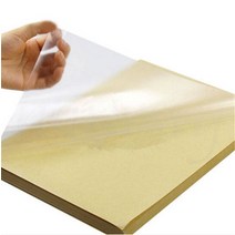 투명 A4 필름 스티커 용지 자체 접착 레이저 프린터용 1 개, 한개옵션0