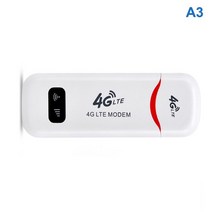 lte라우터 휴대용와이파이 4g 무선 usb 동글 모바일 광대역 150mbps 모뎀 스틱 4g sim 카드 무선 홈 오피스 무선 wifi 어댑터, a3