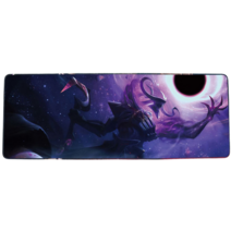 롤 LOL 디자인 마우스 패드 79종 시리즈 리그 오브 레전드 장패드 3mm 두께, 900x400mm + 3mm개, 수박 붉은 쓰레 쉬