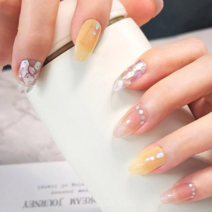 엘씨 젤 네일스티커 시럽 그라데이션 글리터 네일패치, 1개, 540/올리비아 3053