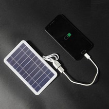 5v 고전력 usb 태양 전지 패널 야외 방수 하이킹 캠핑 휴대용 셀 전원 은행 배터리 태양열 충전기 휴대 전화