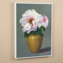 KNH ART 목단그림 행운 복들어오는 그림액자 개업선물 목단그림WD0001