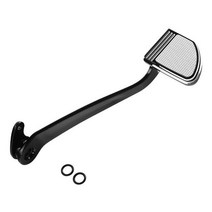 할리 소프테일 팻 밥 FXFB 스포츠 FLSB 2018 2022 오토바이용 브레이크 레버 페그 페달, Black