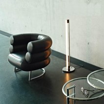 북유럽 독특한 비벤덤 타이어 디자인 가죽 소파 고급 소가죽 의자 암 체어 럭셔리 쇼파, 플란넬, 블랙