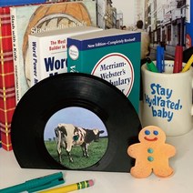 해외 직배송 LP 북엔드 레트로 인테리어 북홀더 책거치대 책지지대 책꽂이 책상정리 락밴드 검수 출고, 스타일 2