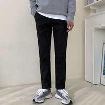 제타22 남성용 기본 베이직 겨울 본딩 기모 밴딩 면바지 팬츠 [1535]