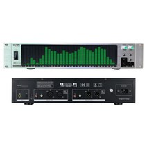 BDS PP-131 녹색/흰색/파란색 LED 오디오 스펙트럼 분석기 디스플레이 VU 미터 31 세그먼트 실버 패널, 한개옵션0