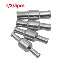 배관 펌프 알루미늄 합금 편도 연료 비 반환 체크 밸브 가솔린 디젤 자동차 헬리콥터 선박 오토바이 신제, 01 6mm_02 2pcs