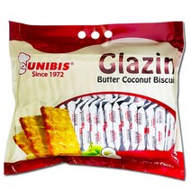 유니비스 글래진 버터 코코넛 비스킷, 10.5g, 40개입