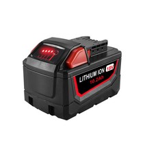밀워키 호환용 리튬이온배터리M18 18V, 10200mAh