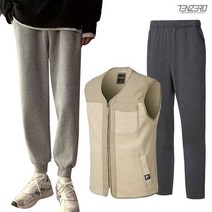텐제로 따뜻한 겨울나기 기모바지 융털바지 양털자켓 후드티