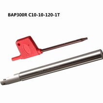1pc BAP300R C10 1T 인덱서 블 선반 밀링 커터 홀더 Square Shoulder APMT1135 인서트 용 CNC 페이스 밀 공, 01 300R C10-10-120-1T