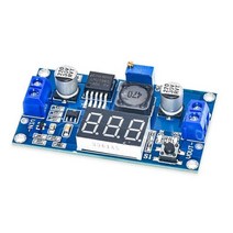 5Pcs LM2596S DC-DC 가변 스텝 다운 3-40V 전압 조정기 전원 공급 장치 모듈 LM2596 3A 벅 컨버터 (디스플레이 포함), LM2596S 디스플레이 5개