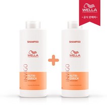 [웰라][1+1] 살롱 케어 인비고 엔리치 샴푸 1000ml, 없음