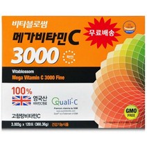 영국산 고함량 메가비타민C 3000mg 120포 4개월분