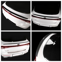 K5 DL3 3세대 리어스포일러 인테리어용품, 유광 블랙