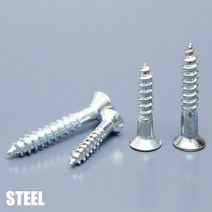 [BRUSSO] 브루쏘 하드웨어 파일럿 필립스 평머리 스크류 10pcs/ 사이즈 옵션 / 미국생산, STEEL 4 x 3／4 (505.0175)