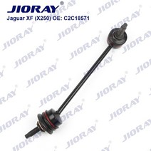 호환 JIORAY 뒤 우측 차축 스웨이 바 엔드 스태빌라이저 링크 볼 조인트 재규어 XF X250 XJ XK 8 S-TYPE CC, 한개옵션0