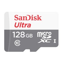 샌디스크 루카스 큐비아 Z970 WD 마이크로SD카드 128G 울트라 어댑터증정 MicroSD, 128GB