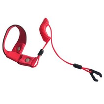 보트엔진 고무보트엔진 전기 소형 야마하 혼다 tohatsu accessor에 대한 유니버설 킬 스톱 스위치 안전 끈 아웃보드 모터 안전 테더 손목 스트랩, 빨간색