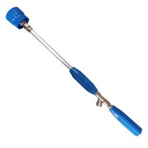 세라믹 곡자 대포 노즐 분무 약대 540mm 고압 직사 분사, 1개