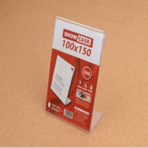 데라필 플라스틱 사무실 명패 이름표 가격표 꽂이 100X150MM 파티션명패