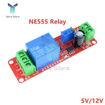 차량용 릴레이 자동차 소켓 NE555 타이머 스위치 조정 가능 모듈 DC 5V 12V 시간 지연 릴레이 실드 0 ~ 제, 02 12V