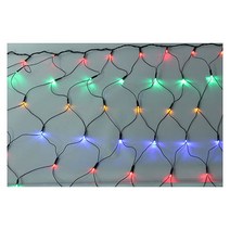 퍼스트 LED네트조명 그물조명 160구 2M*1M 트리전구(전원 점멸기별도구매), 칼라