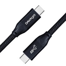 단지오 C to USB-A 변환 연결젠더 OTG 어댑터 USB 2.0 USB 3.2 호환, CtoC 고속충전케이블 150cm,DCC-150