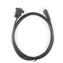 HHP 3800g 3800r 3820 3200 4600g 4600r 4820 4600Q RS232 인터페이스 용 2 개/몫 바코드 스캐너 케이블, 한개옵션0