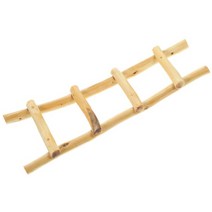 목제 집 사다리 모형 장면 미니어처 모델 장식 가구 통나무 오두막 1:12, 01 As Shown