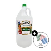하인즈 디스틸드 화이트 식초 5L 코스트코 + 요술행주 증정, 2병