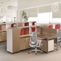 이에프디 라이트월넛 앞가림판 직원용책상/ EFD-G0012S EFD-G0014S EFD-G0016S EFD-G0018S/유리포함/중역/사장실/임원실/대표실/팀장실/사무가구/직원가구, W1400[EID-G0014S]