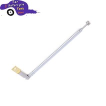 fm안테나 텔레스코픽 스테인리스 스틸 AM FM 라디오 범용 안테나 354mm 4 섹션 1 개