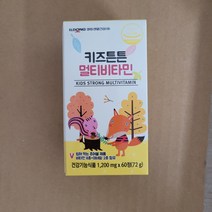일동생활건강 키즈튼튼 멀티비타민, 3개, 60정