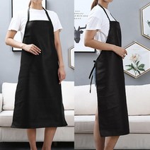 블랙 100X62cm 애견미용 바리스타 앞치마, 단품, 1개