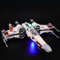 BRIKS맥스 스타워즈 X-윙 스타파이터용 LED 조명 키트 - 레고 75218 빌딩 블록 모델과 호환 - 레고 세트 미포함
