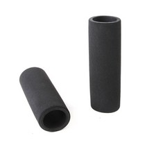 핸들 바 그립 스폰지 오토바이 그립 anti vibration for super soco cpx tc max 50 방랑자 ts 50 cumini cux tsx 슈퍼쏘코TC, 검은색