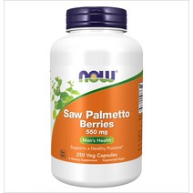 나우푸드 쏘팔메토 500mg 소팔메토 250베지캡슐, 1개