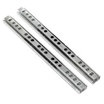 목공용 DIY 슬라이딩 각도 10인치 프리커팅 절단기 서랍 슬라이드 볼 가이드 두 섹션 17mm 와이드 스틸 접, 04 8 inch