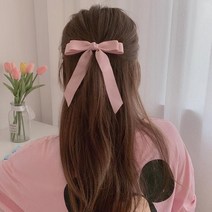 골프 리본핀 집게핀 머리핀 뒤통수볼륨 왕 헬로버디 헤어 반묶음 삔 왕, 벤타샵2-골프리본핀-블루, 벤타샵상품선택