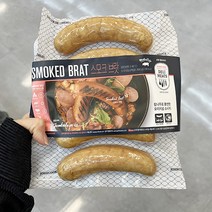 H) 존쿡 스모크 브랏 800g x 1개, 보냉백포장